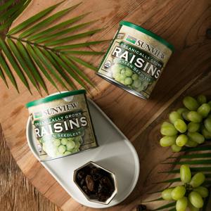 [본타몰] 썬뷰 유기농 건청포도 284g 캘리포니아 점보 건포도