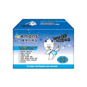 강아지 아몬스 암컷용 초미니 애견 기저귀 10매
