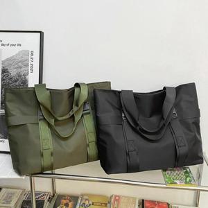 나일론 빅숄더백 20대 여자 쇼퍼백 대학생 큰가방