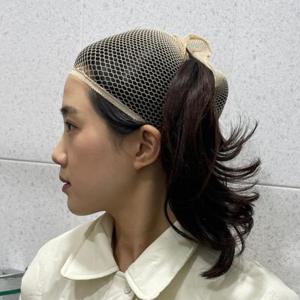 오픈형 머리고정 가발망 스킨