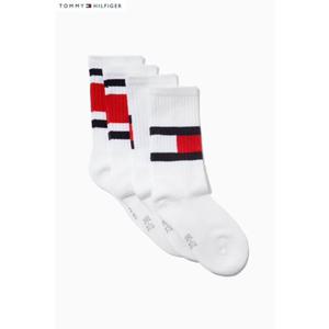 [타미힐피거칠드런] 타미플래그 양말 T42E0ACK04CBT1