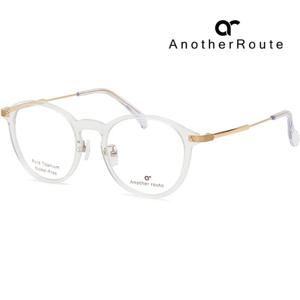 어나더루트 안경테 PURELIGHT 2F A 투명 골드 티타늄
