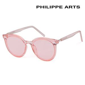 필립아츠 뿔테 선글라스 PA6019FS C02 라운드 빅사이즈 아시안핏