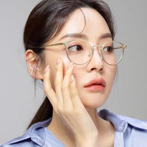 필립아츠 안경테 PA7028K C2 베타티타늄 금테 초경량 동글이