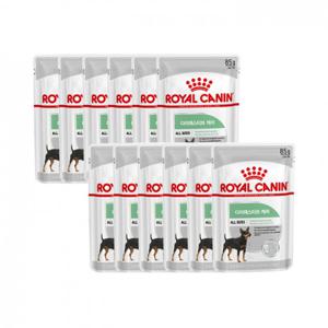 [12개세트] 로얄캐닌 독 미니 다이제스티브 케어 파우치 85g 강아지 간식