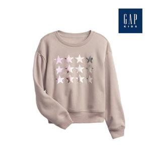 [갭키즈]프론트 그래픽 크루넥 맨투맨(720772-01-9_BE)