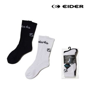 [아이더]공용 등산 쿨맥스 양말 2세트 DUA23S84