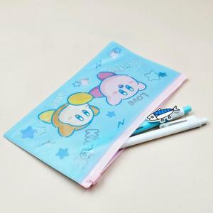 별의커비 슬라이드 지퍼파우치 필기구 지폐보관