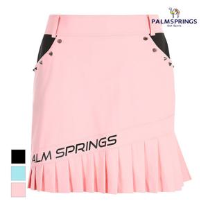 [팜스프링스] 여성 플리츠밑단 미니스커트_SSKL222881