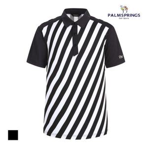 [팜스프링스] 남성 사선ST 카라반팔티셔츠_STSM222173