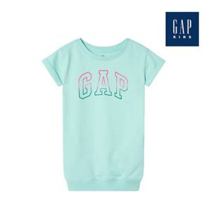 [갭키즈]로고 그래픽 크루넥 원피스(874517-00-9_MT)