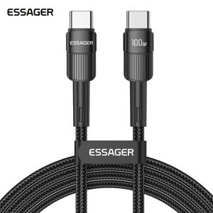 ESSAGER 스타 PD 100W C to C타입 고속 충전 케이블 0.5m/1m/2m