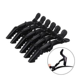 머리집게 미용사 악어 머리 헤어 집게 핀 클립 6개입