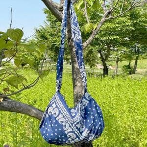 [리더스]    독특한 패턴 수납 가방 스타일 에코백