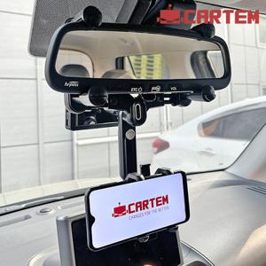 카템 360도 차량용 휴대폰 거치대 자동차 룸미러