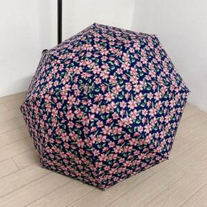 [애슬릿][애슬릿]햇빛 차단 코팅 꽃 암막 양산 우산 수동 우양산