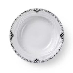 로얄코펜하겐 블랙레이스 깊은접시 21cm
