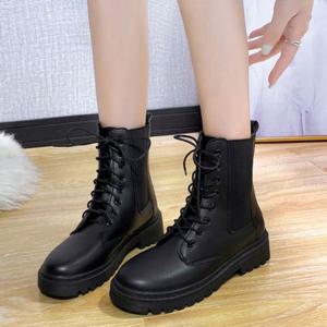 여성샌들 여성신발 레이스업 발목 첼시 워커부츠 통굽 패션슈즈