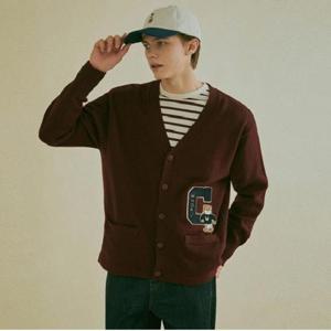 [후아유]후아유 공용 빅레터 V넥 가디건 / _A WHCKC4871U