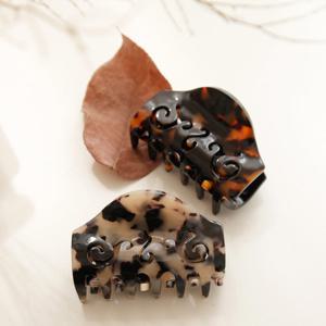 바이데이지 프랑스 프로방스 엔틱 호피 반올림 집게핀 Bh0886