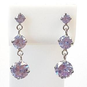 [블루케이] 실버925 자수정합성석 귀걸이240810-09