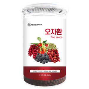 헬로우그린 오자환 350g(통) 구기자, 오미자, 복분자, 산수유 외