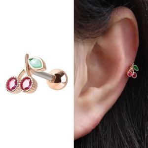 써지컬 큐빅 체리 패션 피어싱