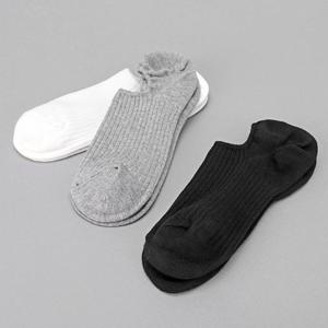 페이크삭스 덧신 SRSC016 3COLOR 여성 골지 발목양말