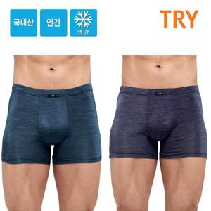 TRY 남성 냉감 쿨인견 인팅원단 남자 드로즈팬티(택1)