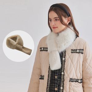 [포커스]페이크폭스퍼배색머플러 PBBF4W1AC9051