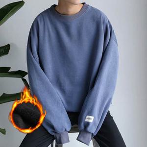 남녀공용 데일리 기본 무지 기모 맨투맨 INSUM30