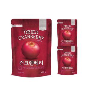 [리치팜너트]건크렌베리400g 3팩