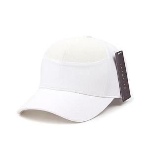 [프롬슈] 프론트 포켓 공용 화이트볼캡 검정캡모자