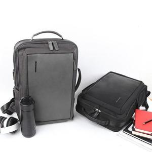 [프롬슈] 무광 스퀘어 학생용가방 노트북 비지니스백팩