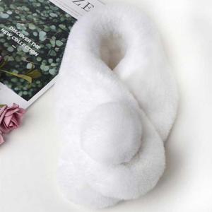 퍼목도리 여성 머플러 방울 자석 목도리 겨울 아이템