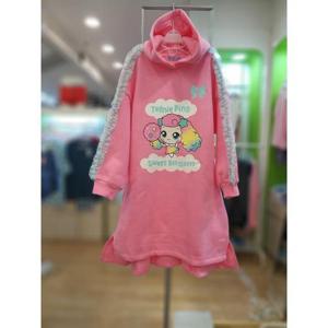 디즈니 세이브존01 디즈니 캐치티니핑 포실핑크후드기모원피스 0D36W00173