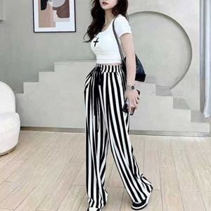 시원한 여자 여름 냉장고 바지 9부 쿨링 아이스 팬츠