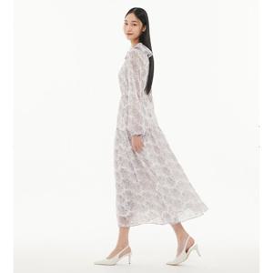 [LAP] 프릴카라 프린트 롱 원피스 AP1WO265