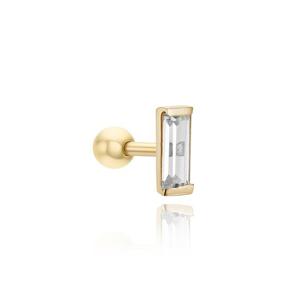 [미니골드] 쁘띠 바게트 피어싱 ENOM4200