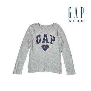 [갭키즈]갭키즈 긴팔 티셔츠(710453-01-1_GY)