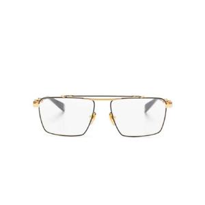 Balmain Eyewear 파일럿 프레임 안경 BPX149