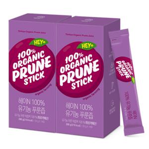 (본사직영) 헤이N 100% 유기농 푸룬즙 (20mlx14포), 2박스
