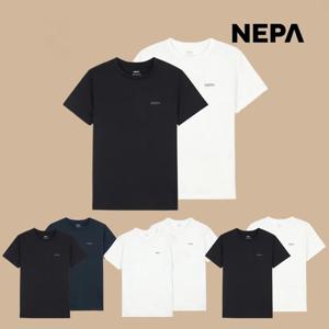 네파 공용 반팔 라운드 티셔츠 세트 기본티 흰티 레이어드티 7LG5360