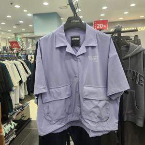 [리트머스](여성)스트레치 반팔 셔츠 LO2YF350