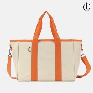 엘케이트 여성 크로스백 보부상가방 토트백 태블릿수납 투톤 에코백 LAJB016