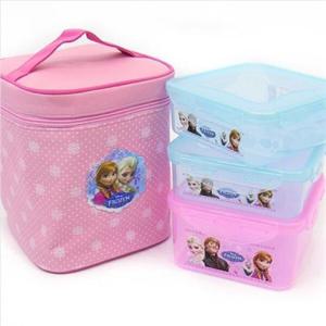 아트박스/키즈키즈 겨울왕국 가방3단찬합