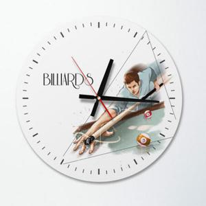 아트박스/꾸밈 im462-당구치는남자_인테리어벽시계