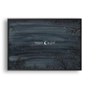 아트박스/올뉴프레임 달밤 / 일러스트 액자