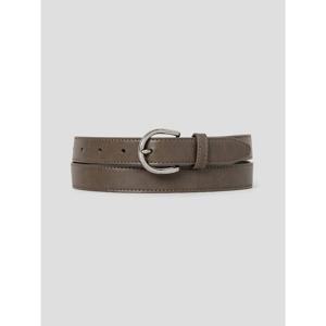 (295682WYGH) [에잇세컨즈] 25mm 스티치 라운드 버클 벨트  카키