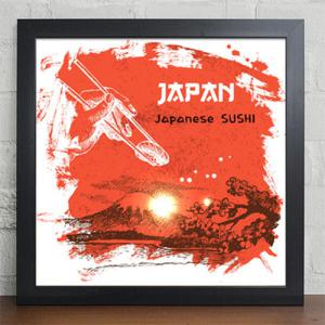 아트박스/꾸밈 cz185-정통일식과의만남_디자인액자